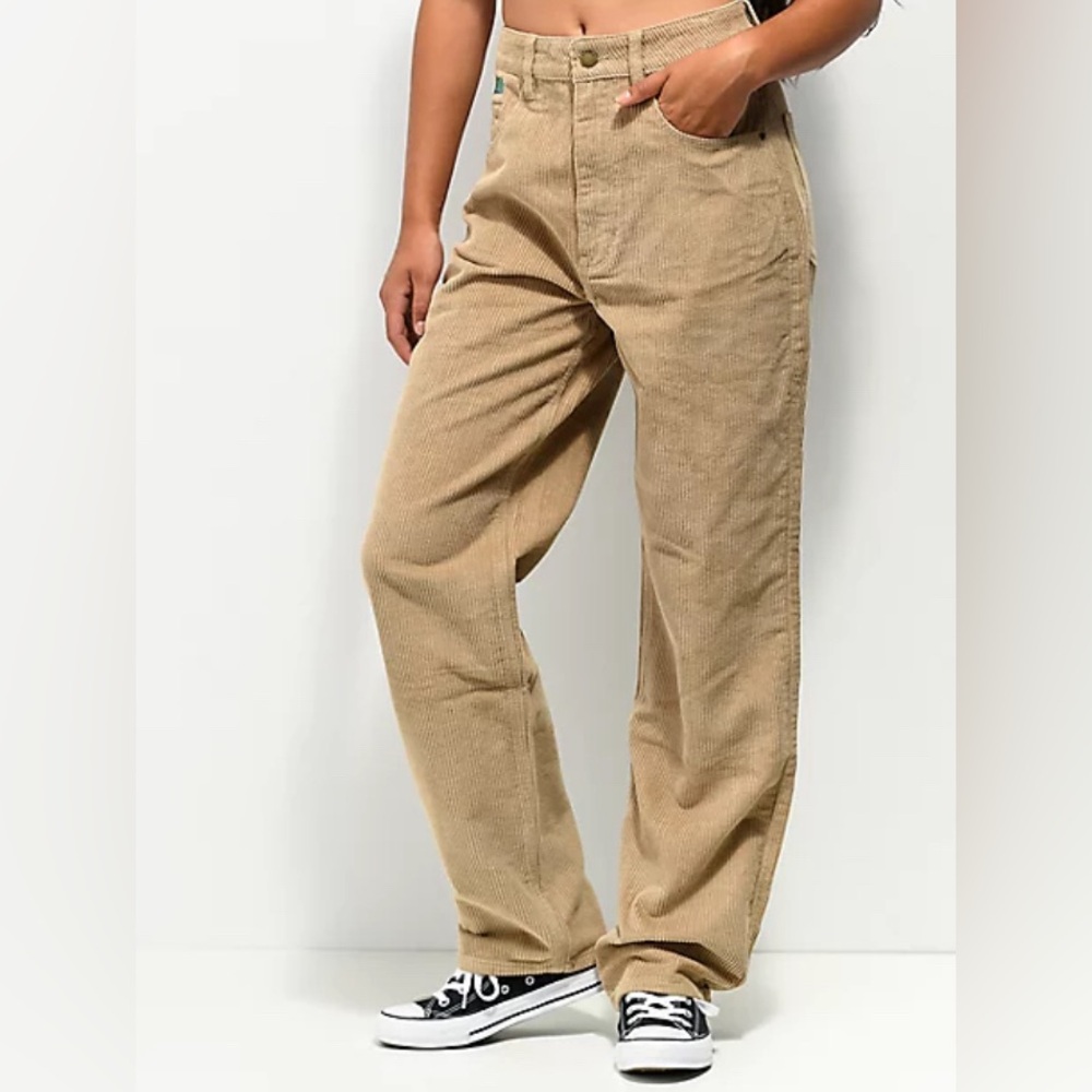 Empyre Tori 90s Khaki Corduroy Skate Pants
